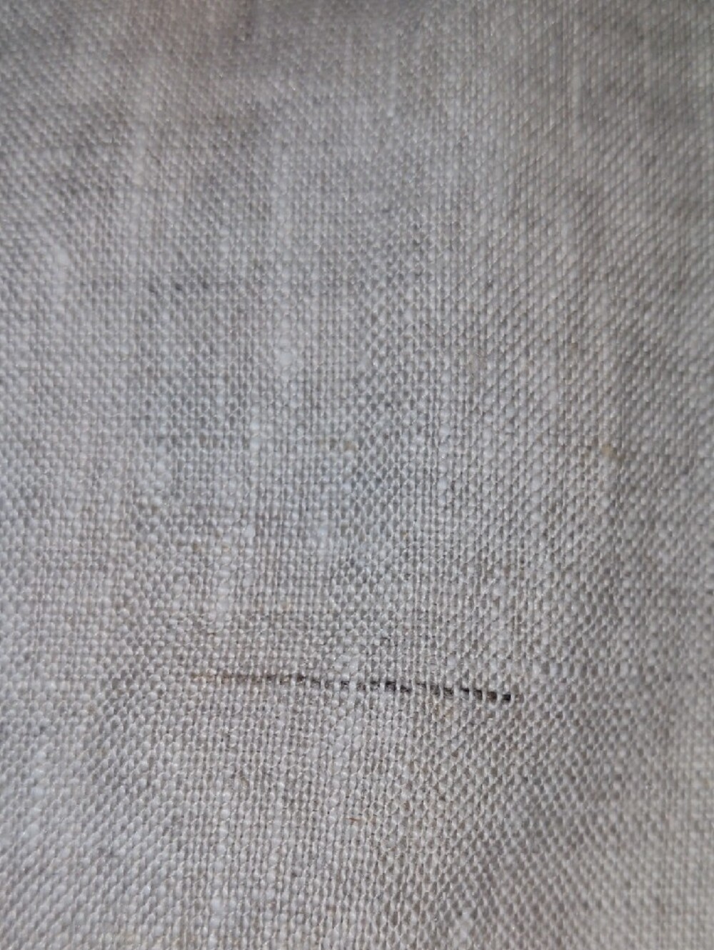 Madewell Linen Split-Neck Tunic Dress - Natural - Picture 12 of 12
